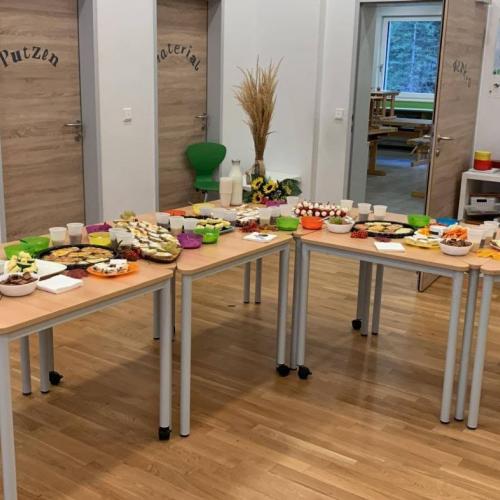 Gesunde Jause Buffet