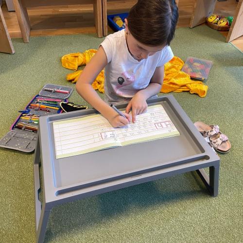 Lernen auf dem Tablett
