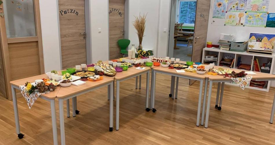 Gesunde Jause Buffet